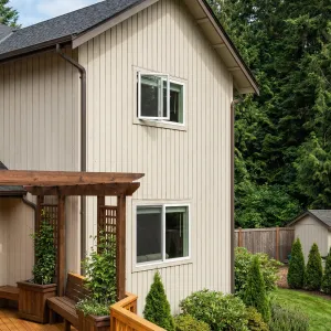 Pergola Bench Deck Over Garden Edge