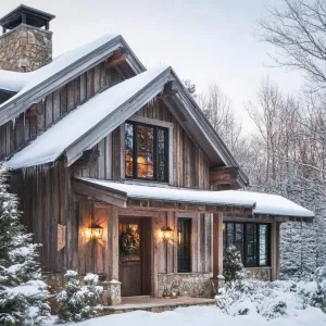 Charming Chalet Amidst Frosty Pines