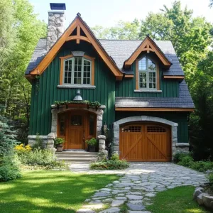 Preview of Emerald Dream Dwelling Amid Leafy Wonderland