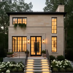 Limestone Glow Townhouse