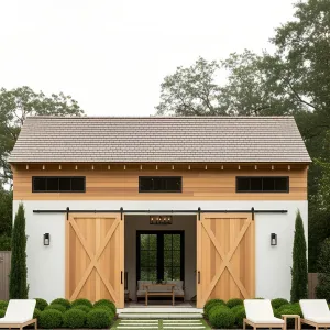 Chic Retreat Amid Greenery