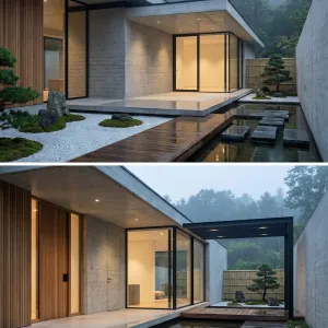 Stillwater Courtyard Concrete Refuge