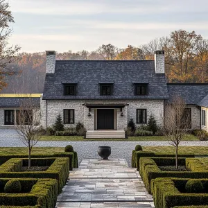 Countryside Castle with Charming Pathway