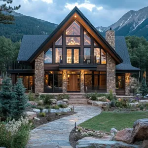 A-Frame Paradise: A Chalet With Pizzazz