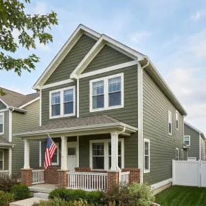 Olive Porchside Brick-Base Family Nest