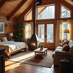 Sunny Hearthside Timber Snuggle