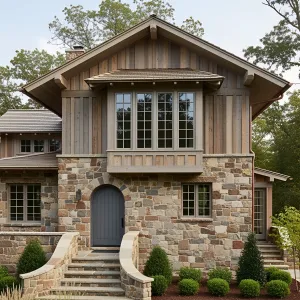 Stony Splendor: A Wooden Embrace