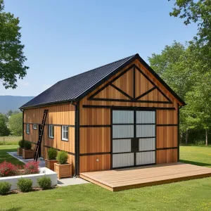 Timberframe Meadow Workshop