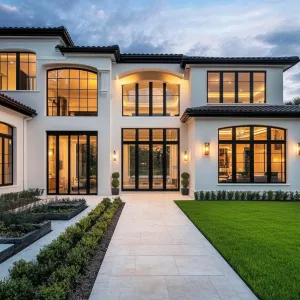 Radiant Retreat with Glowing Grandeur