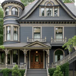 Enchanting Victorian Villa with Whimsical Windows
