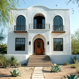 Arched Allure Amidst Desert Dreams