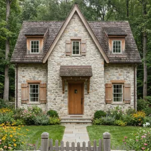 Woodland Stone Storybook Nest
