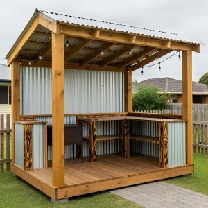 The Ultimate Backyard BBQ Shed