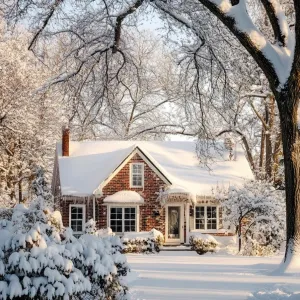 Charming Winter Wonderland Cottage
