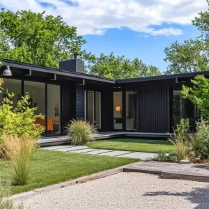 Sleek Modern Abode in Ebony