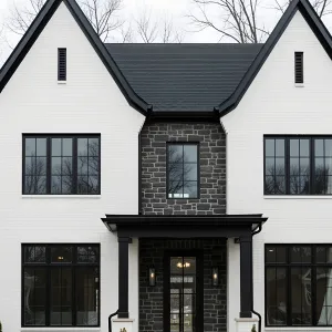 Modern Rustic Hideaway with a Monochrome Mood