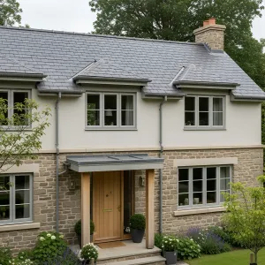 Chic Country Nest with Stone and Style