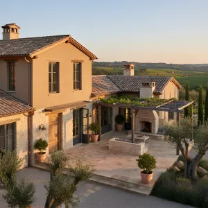 Verdant Hearth Courtyard Villa