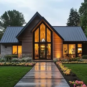 Charming One-Story Abode with Glow
