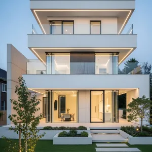 Floating Elegance: The Art of Refined Geometry