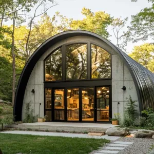 Quirky Quonset Quarters in the Green