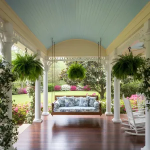 Swinging Serenity: The Porch Edition