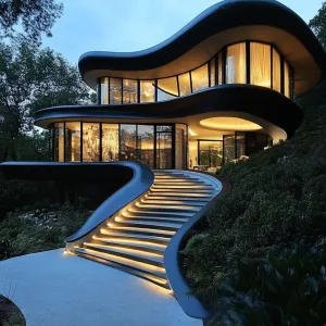 Wavy Whirlwind Villa: A Future Fantasy