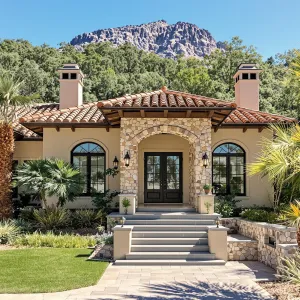 Stone Delight: Tuscan Serenity