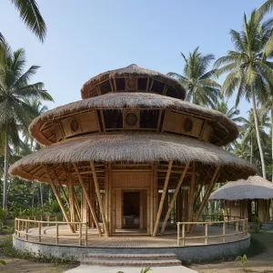 Coconut Grove Bamboo Halo Dwelling