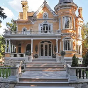 Enchanting Gingerbread Mansion
