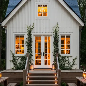 A Little White Wonder With Ivy Elegance