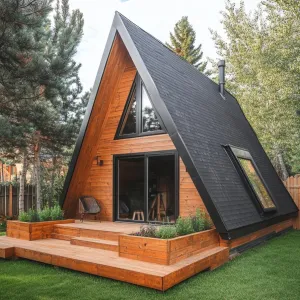 Chic and Cozy A-Frame Cabin