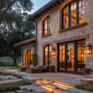 Timeless Tuscan Terrace with Twilight Flair