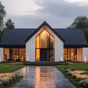 A Modern Oasis: Architecture Meets Artistry