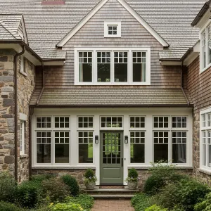 Charming Brick Retreat with Mid-Century Vibes