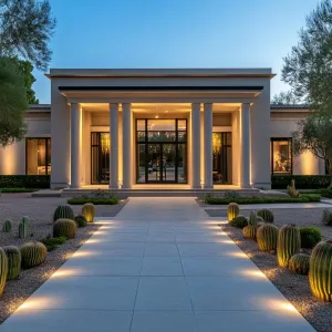 A Starlit Elegance: Columns in Radiance