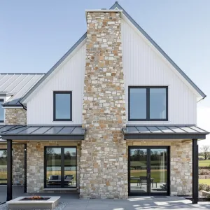 Modern Stone Haven in the Heart of Europe