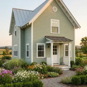 Sunlit Sage Farmhouse Retreat