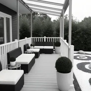 Modern Zen Porch Escape