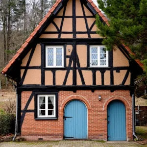 Delightful Cottage with Blue Double Doors