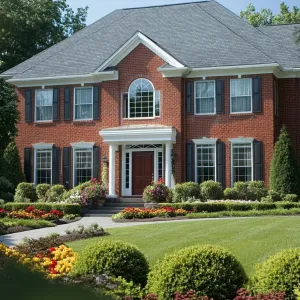Bricked Majesty Amongst the Greens