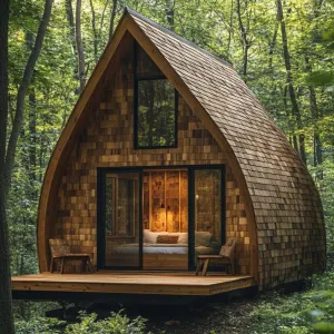 Charming Wooden Biscuit Retreat