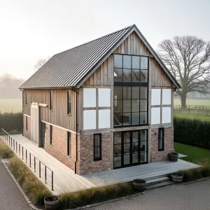 Fieldstone Steellight Barn Dwelling