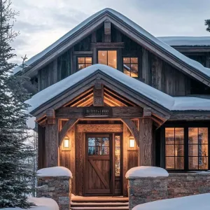 Snow-Kissed Cabin Bliss