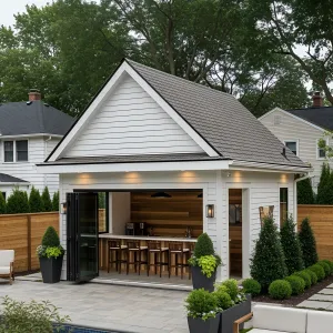 Poolside Paradise: Cozy Cottage Charm