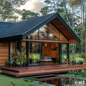 A-Frame Wonder by the Lily Pond