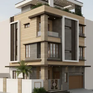 Stone Stack Townhouse With Sky Pavilion