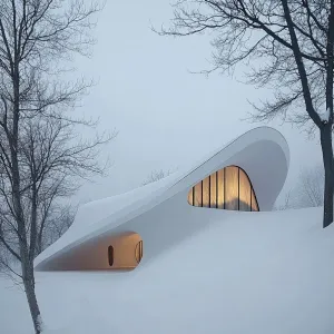 Snowy Swoosh Sanctuary
