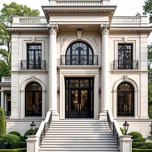 A Graceful Grandeur with a Stately Staircase