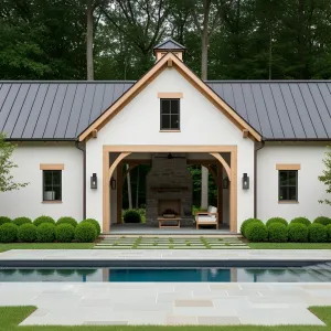 Barn House Bliss: Swim With a View